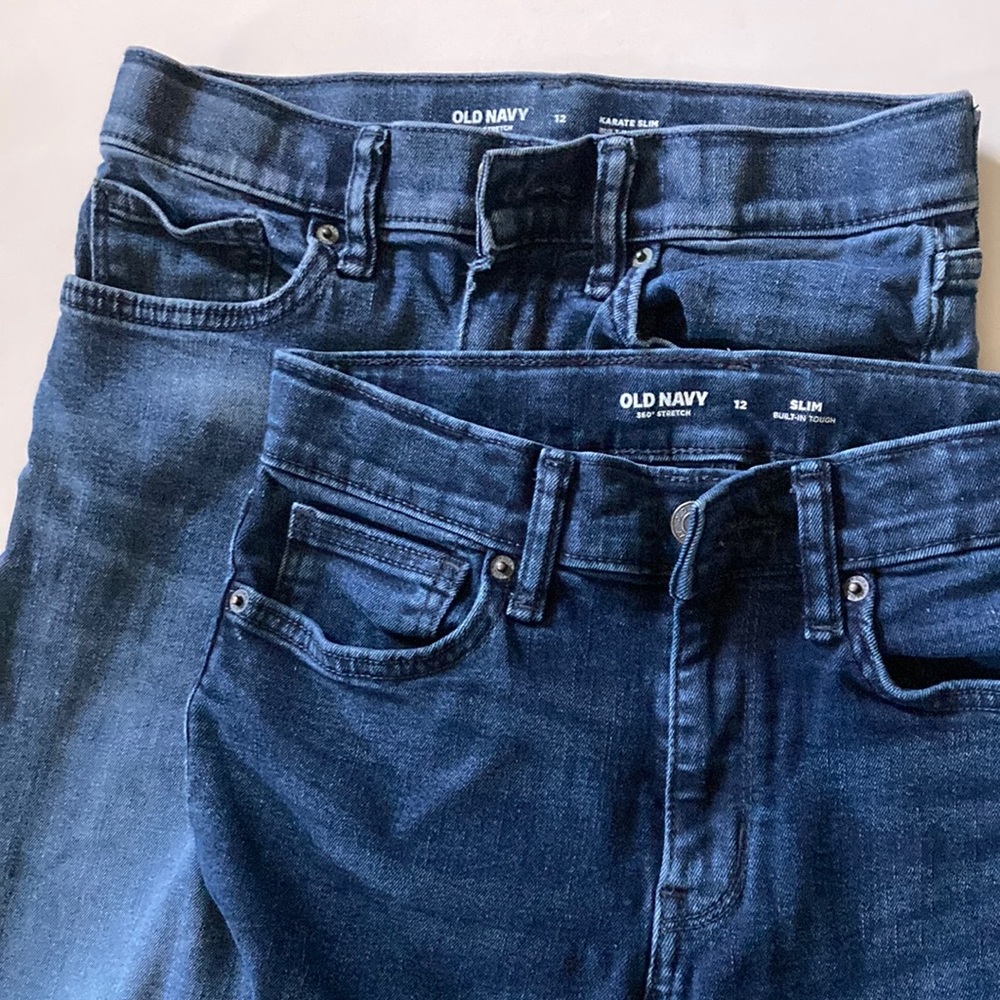 Old navy jeans boys size 12
